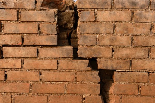 Broken Brick Repair in Edmonds