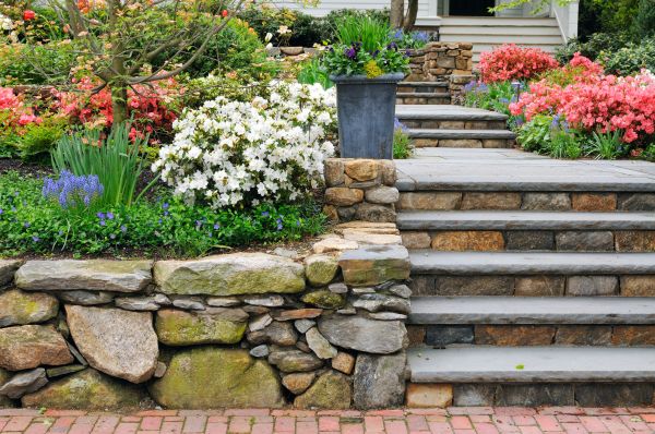 Stone Stairs Repair in Edmonds