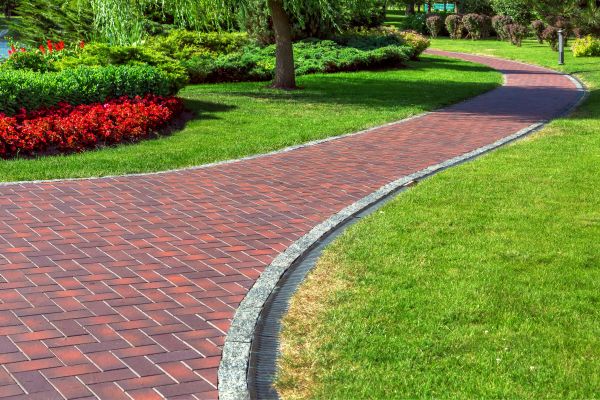 Brick Walkway Installation in Edmonds