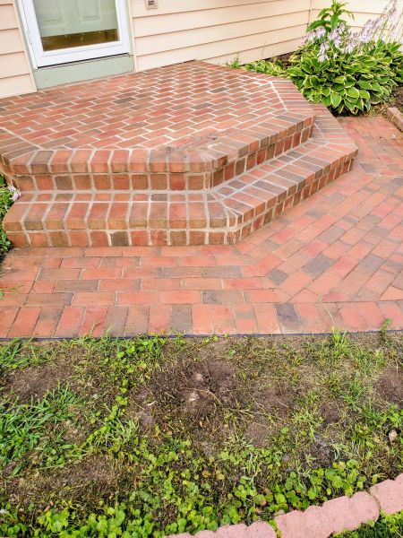 Brick Stoop Repair in Edmonds
